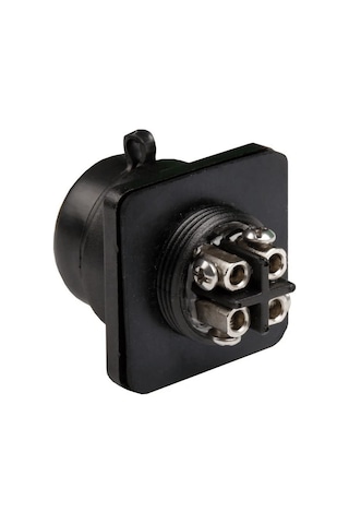 Wpp-0400m25 4pin Vidalı Erkek Panel Tip Ip68 Konnektör Ttf