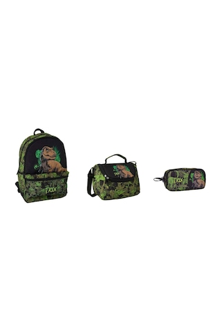 Okul Çantası Set 5 Parça Çok Renkli