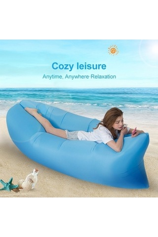 Prestigegoods 200x70cm Kırmızı Gül Kırmızı Açık Hava Yatağı, Taşınabilir Su Şişme Kanepe Kırmızı