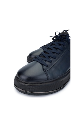 Tamer Tanca Erkek Hakiki Deri Lacivert Sneakers & Spor Ayakkabı 381 20550 Erk Ayk Sk24-25 Lacı Anl Lacivert