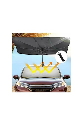Diğer Oto Dış Aksesuar Citroen C3 Aircross, Peugeot 3008, Skoda Kamiq, Seat Ateca, Hyundai Kona Uyumlu Oto Şemsiye