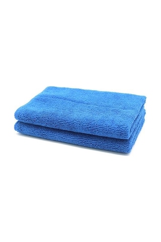 Silver Home Mavi Havlu Mikrofiber Temizlik Bezi 50x70 Cm 5 Adet