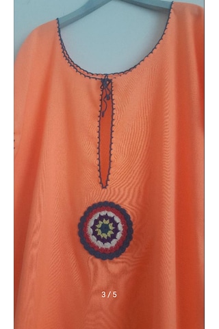 Plaj Elbisesi Turuncu