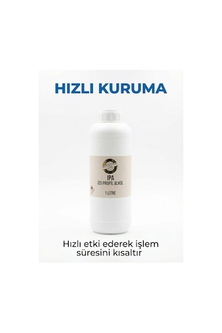 Kozmetik Atölyesi Ipa Protez Saç Temizlik Solventi 1 L