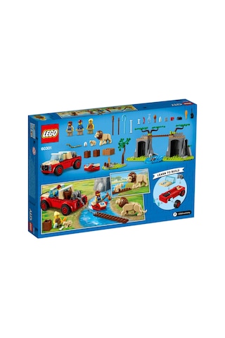 LEGO® City 60301 Vahşi Hayvan Kurtarma Jipi 157 Parça