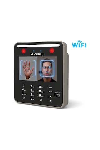 Perkotek Yt 32 Yüz Ve Avuç İçi Damar Tanıma Personel Takip Cihazı Wifi
