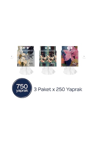 Papia Home Asmalı Havlu 750 Yaprak 3 Paketx250 Yaprak 01332105
