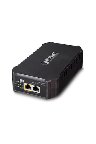 1-port 10/100/1000mbps 802.3bt Poe Injector 95 Watt Dahili Ac Güç Kaynağı 0-50 Derece