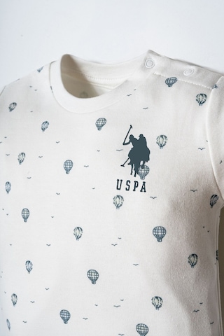 U.s. Polo Assn. Erkek Bebek Beyaz Şort Takım 5274-49928 Beyaz