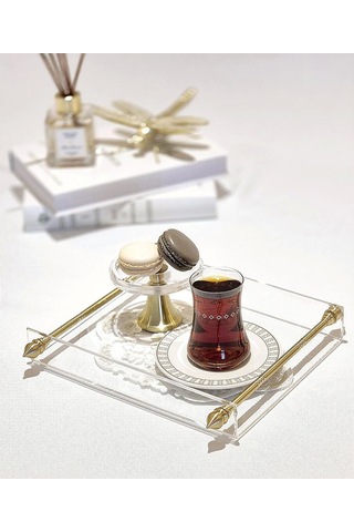 Agbtrend Queen S Tray Tek Kişilik Dekorasyon Ve Sunum Tepsisi Çok Renkli