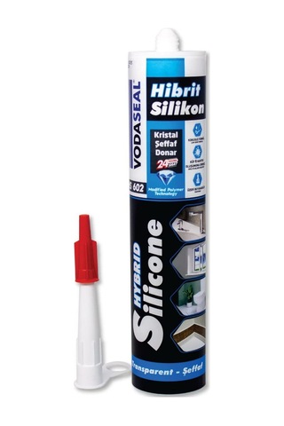 Hs602 - Hibrit Silikon Şeffaf Kartuş-280ml Renkli