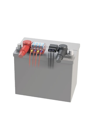 Blue Sea Systems St Blade Terminaline Montajlı Akü Sigorta Bloğu Kiti 5024