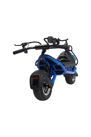 Rovoron R7 Elektrikli Scooter 3.000 Watt 65 Km/s Menzil 120 Km Mavi