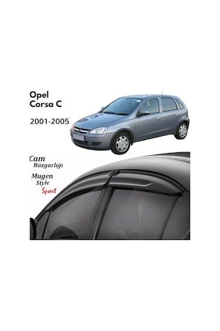 Opel Corsa C Uyumlu Cam Rüzgarlığı 2001-2005 Arası Uyumlu Mugen