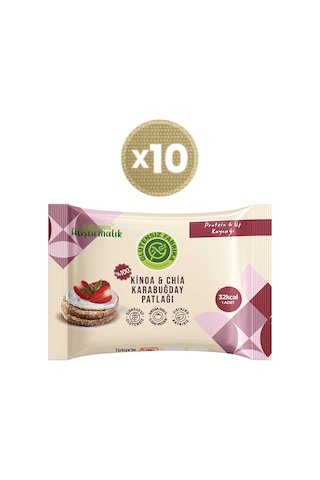 Karabuğday Patlağı Kinoa & Chia 24 Gram X 10 Paket