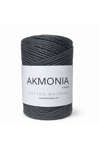 Akmonia Makrome İp 250 Gr 2mm Füme
