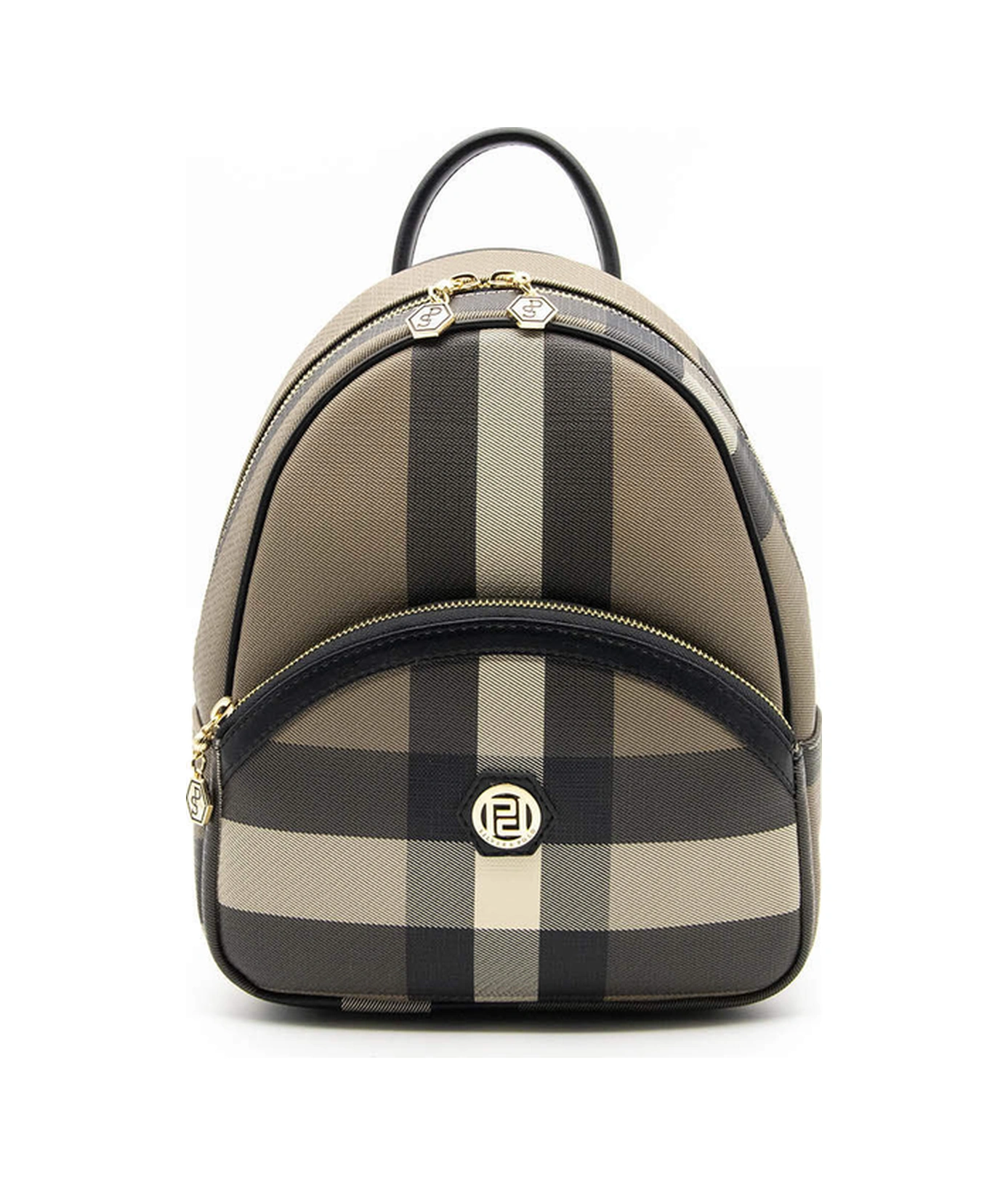 Silver Polo Kadın Sırt Çanta 945 Kahverengi - Siyah