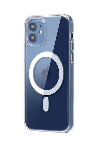 Apple İphone 11 Combo Sert Şeffaf Magsafe Kapak