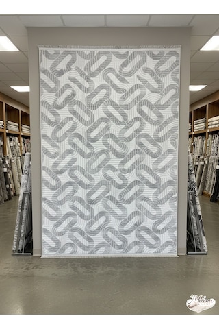 Konak Halı Modern Gri Soyut Desenli Emboss Premium Salon Halısı Saçaklı Gri