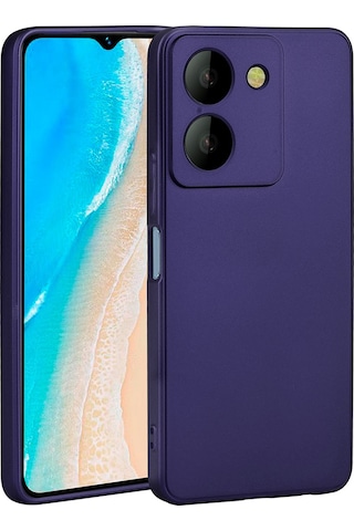 Zore Vivo Y36 4g Kılıf Msra Premier Silikon Kapak - Rose Gold Rose Gold