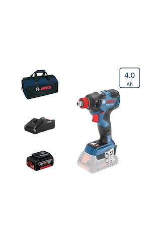 Bosch Gdx 18v-200 C Tek Akülü Darbeli Somun Sıkma 4 Amper Bez Çantalı