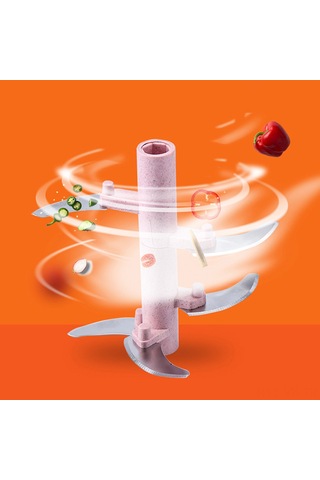 Vkemall Manuel Mutfak Multifonksiyon Yeme İçme İşleyici: Et-soğan-sarımsak-kuru Baharat Dilimleyici, Hızlı Ve Kolay Kullanım, Mavi Küçük Boyut Diğer