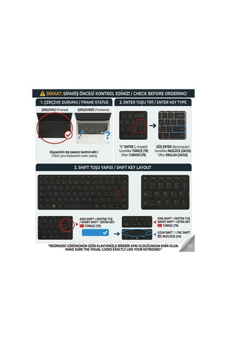 Acer Aspire V3-372t Uyumlu Laptop Klavye Siyah