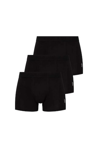U.S. Polo Assn. U.s Polo Assn. 80173 Erkek 3 Lü Boxer-siyah Çok Renkli