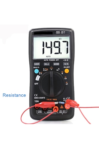 Av-r3 Bluetoothlu Akıllı Dijital Multimetre / True Rms Ölçü Aleti