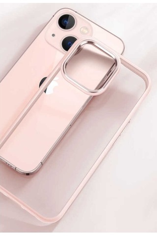 Apple Uyumlu iPhone 12 Kılıf Zore Krom Kapak (537342253)
