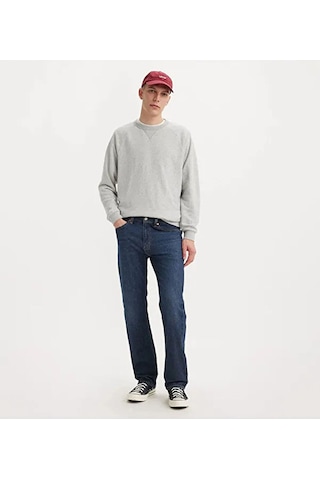 Levi's Erkek 505 Regular Fit Kot Pantolon - Klasik & Şık Koyu İndigo