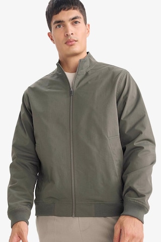 Defacto Slim Fit Astarlı Fermuarlı Mont D7338ax26spkh522 Haki-kh522