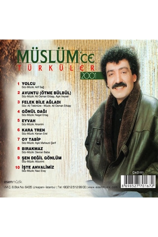 Müslüm Gürses - Müslüm'Ce Türküler Cd