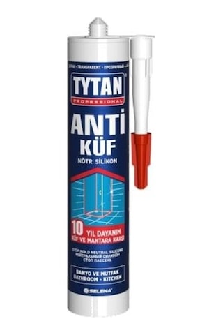 Tytan Anti Küf Nötr Şeffaf Silikon 280 Ml