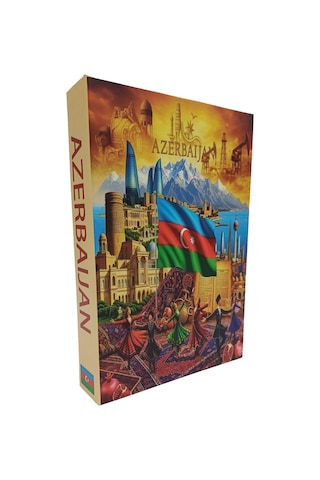 2026 -762 Azerbaıjan Dekoratif Kitap Kutusu