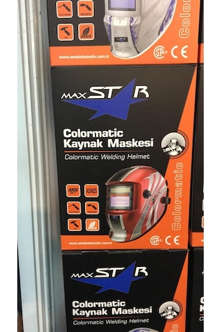 Maxstar Ayarlanabilir Colormatik Kaynak Maskesi