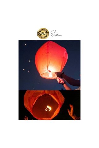 3 Adet Dilek Feneri Balonu Gece Ateş Gökyüzü Işığı Uçurtma Yırtılmaz Kaliteli Düğün Nişan Özel Gün
