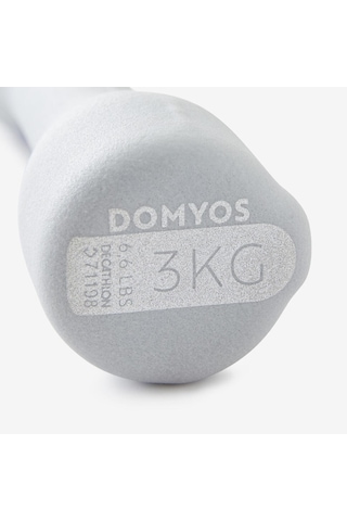 Domyos Fitness Dambılı - 2 3 Kg - Gri - Easy