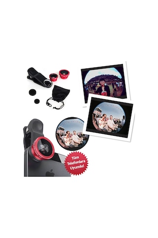 Go İthalat Balık Gözü Cep Telefonu Lensi Tüm Modellere Uyumlu 10cmx8cmx4,2cm