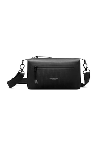 Gaston Luga Lightweight Duoseal Crossbody Omuz Çantası- Black Siyah