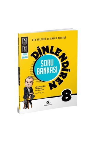 EKER TEST YAYINLARI 8. SINIF DİN KÜLTÜRÜ VE AHLAK BİLGİSİ SORU BA