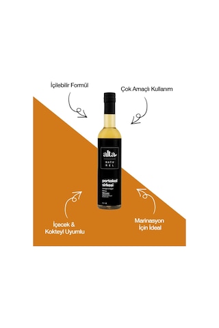 Alta Naturel Doğal Fermente Portakal Sirkesi 250 ML