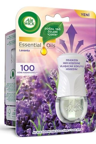 Air Wick Elektrikli Oda Kokusu Lavanta Kit (Cihaz + Koku)