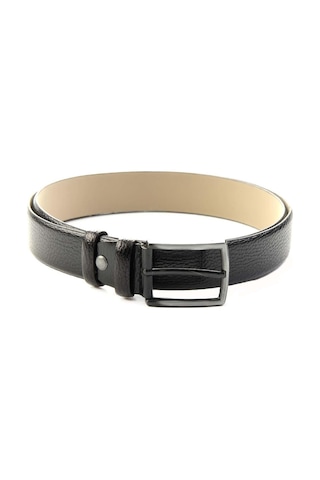 Bambi Siyah Leather Erkek Kemer U08657010040 Siyah