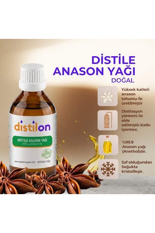 Distilon Distile Anason Yağı 50 ML