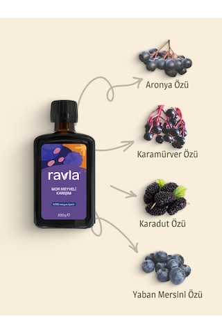 Ravla Mor Meyveli Karışım - 330g
