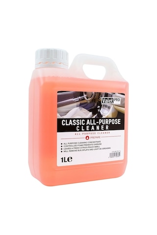 Valet Pro Classic All Purpose Cleaner Genel Temizleyici 1 Lt