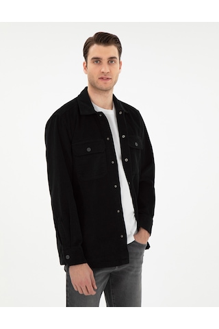 Pierre Cardin Erkek Siyah Gömlek Desenli 50293183-vr046 Siyah