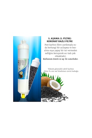 WaterMelon Yeni Nesil Tüm Cihazlara Uyumlu 1100 İodine Tatlandırıcı Filtre Son Karbon 10 Adet