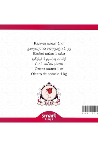Elito Potasyum Oleat 1 Kg